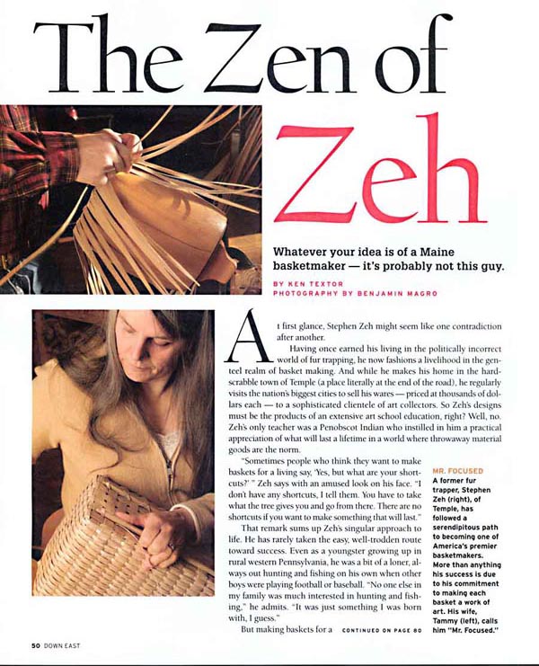 The Zeh of Zeh - Down East  May 2007