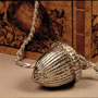 Dovetail Presentation Box with silver Acorn Basket by Stephen Zeh
